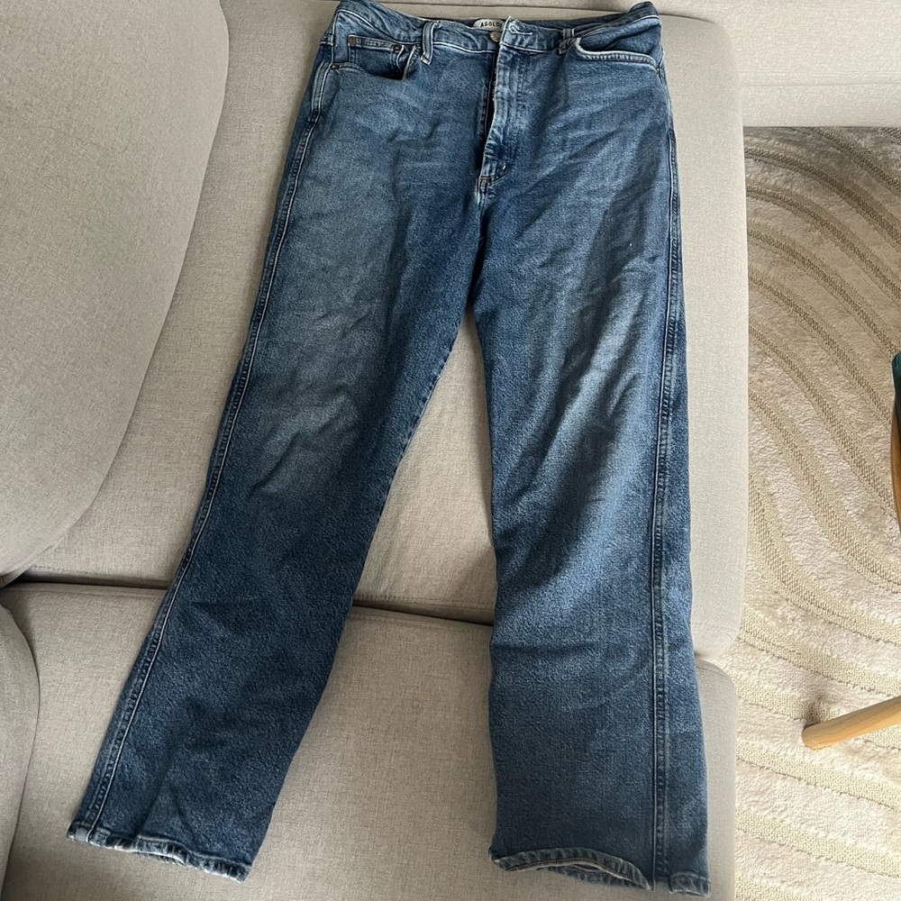 Pinch Waist High Rise Kick Flare in Sound
